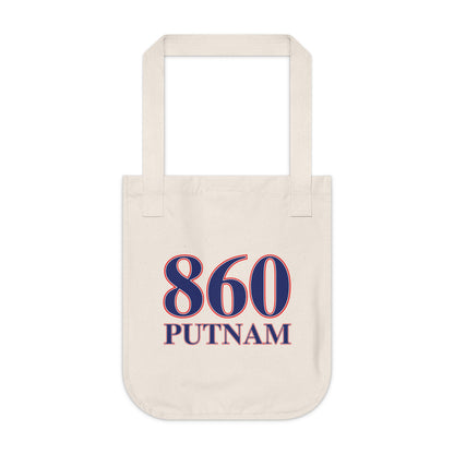 860 Putnam Red, White & Blue Organic Canvas Tote Bag