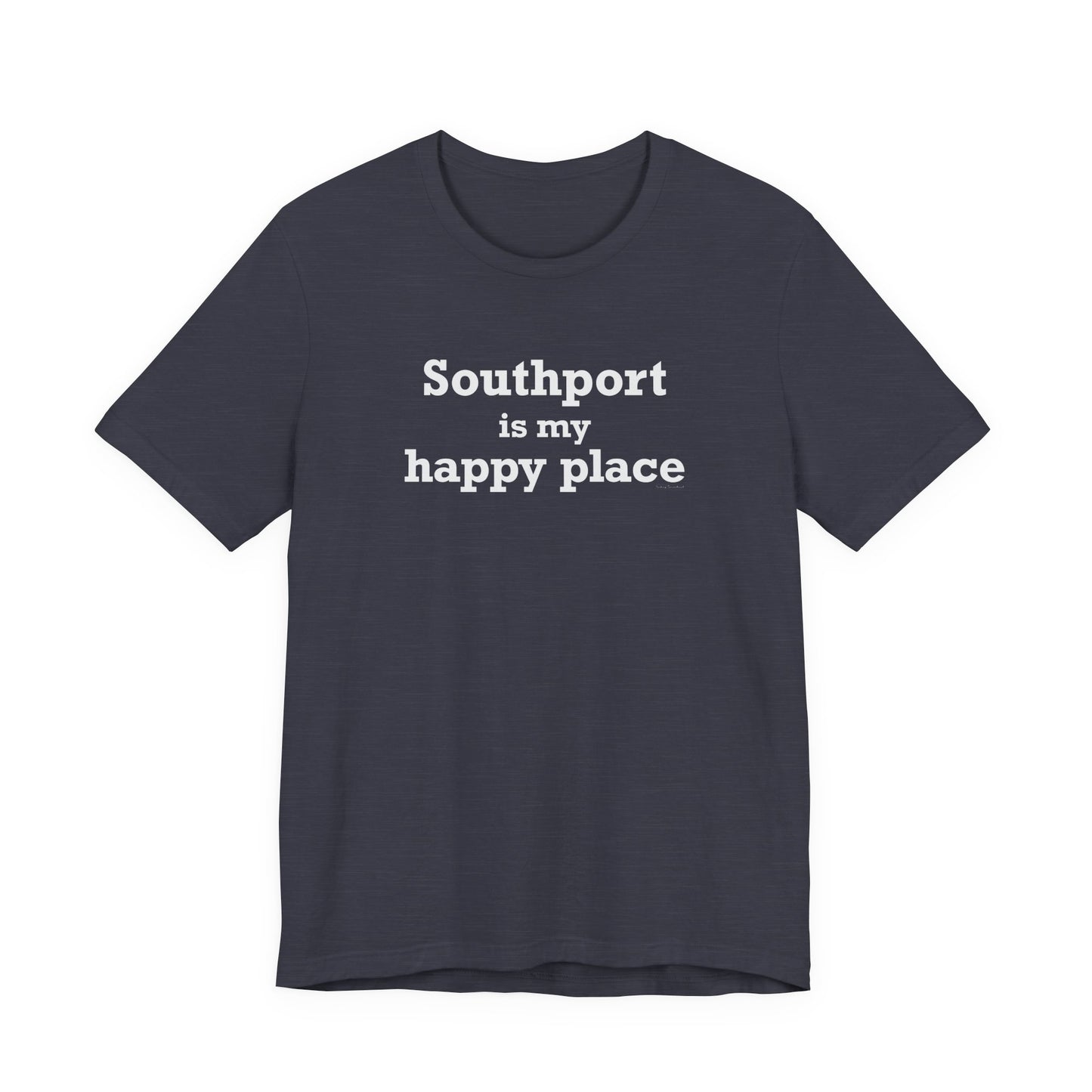 Southport is My Happy Place Unisex Jersey Short Sleeve T-Shirt
