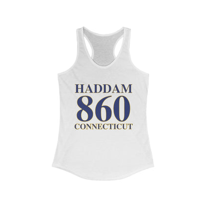 Haddam 860 Connecticut Women's Ideal Racerback Tank