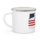 South Windsor Connecticut Flag Enamel Camping Mug