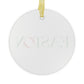 41 Tilt Easton Glass Ornaments