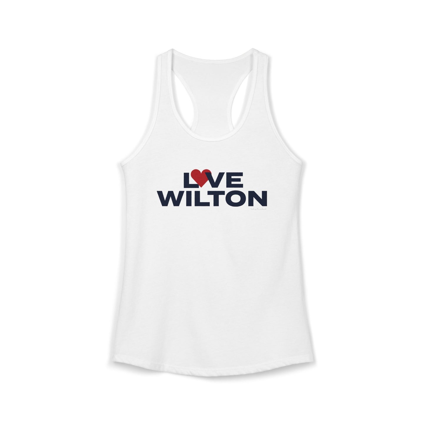 Love Wilton Women's Ideal Racerback Tank Top