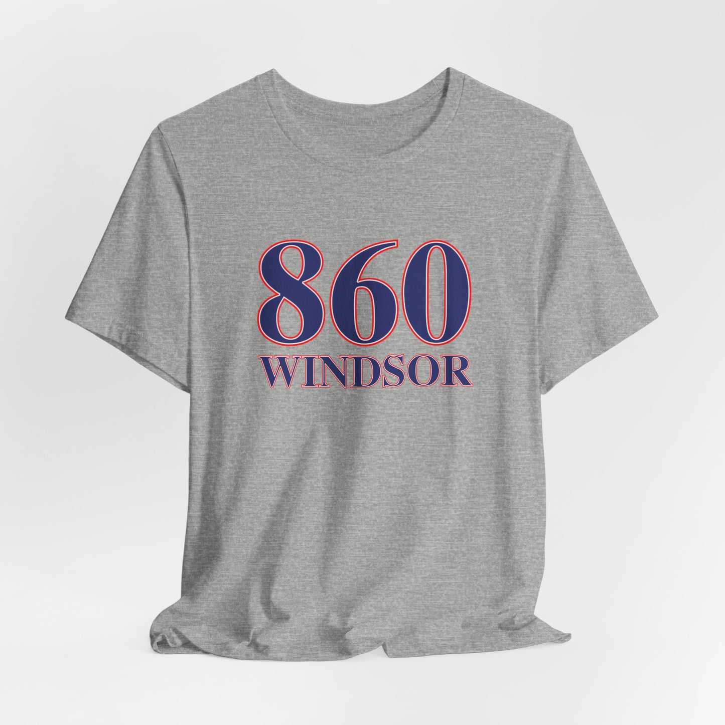 860 Windsor Red White & Blue Unisex Jersey Short Sleeve T-Shirt