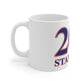 203 Stamford Red White & Blue Mug 11oz