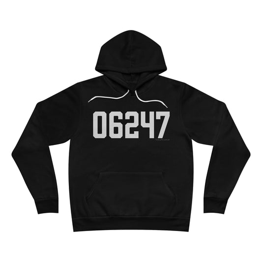 06247 Hampton CT Zip Code Unisex Sponge Fleece Pullover Hoodie