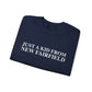 Just a kid from New Fairfield Unisex Heavy Blend™ Crewneck Sweatshirt
