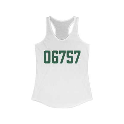 06757 Kent Connecticut Zip Code Women's Ideal Racerback Tank Top