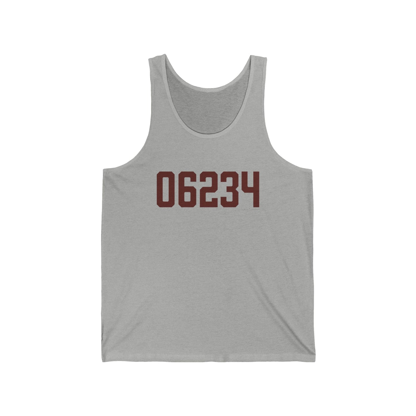06234 Brooklyn Connecticut Zip Code Unisex Jersey Tank Top