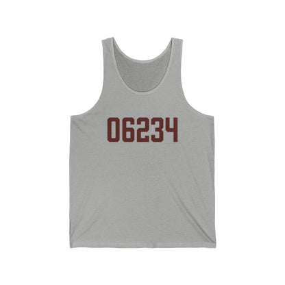 06234 Brooklyn Connecticut Zip Code Unisex Jersey Tank Top