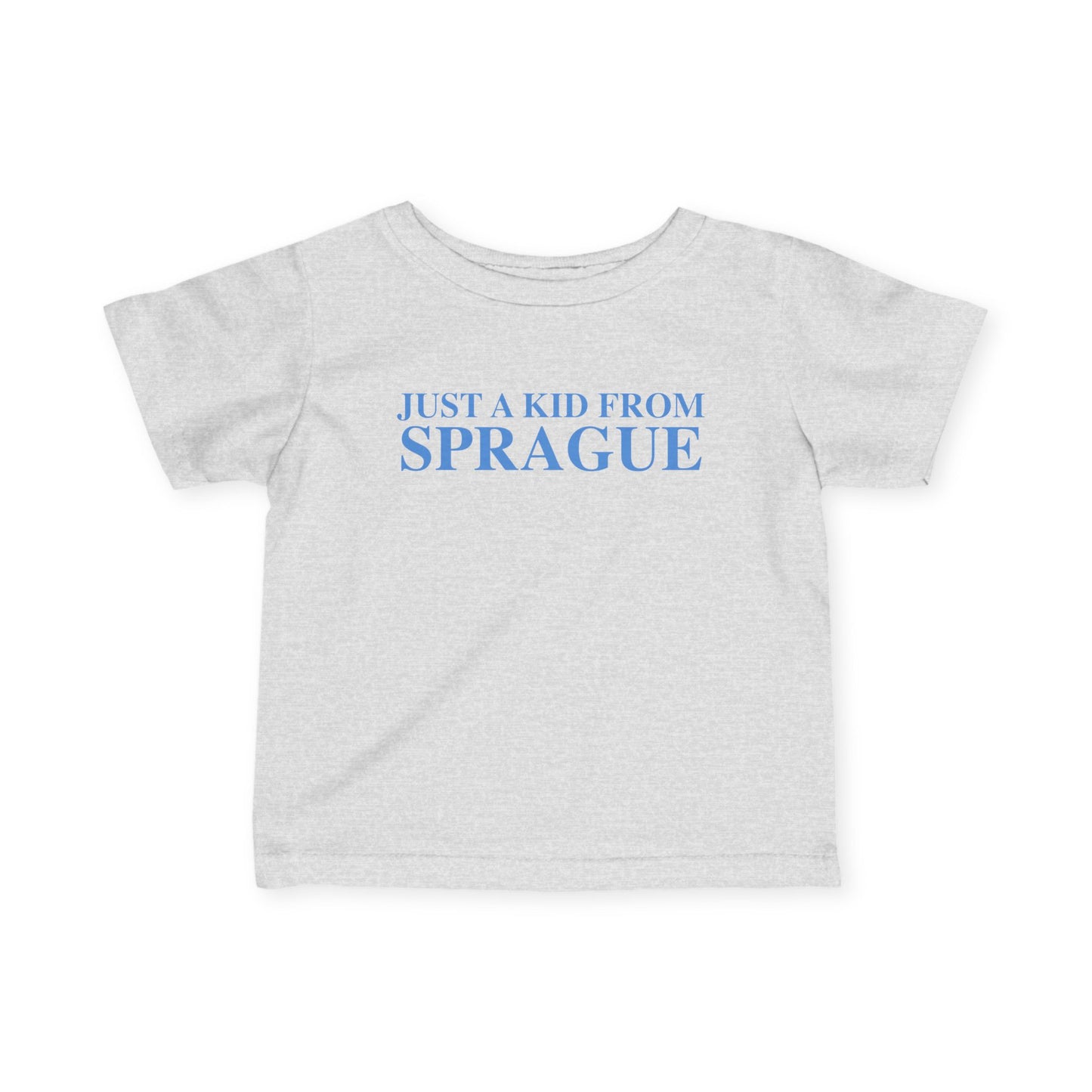 Just a kid from Sprague Infant Fine Jersey T-Shirt