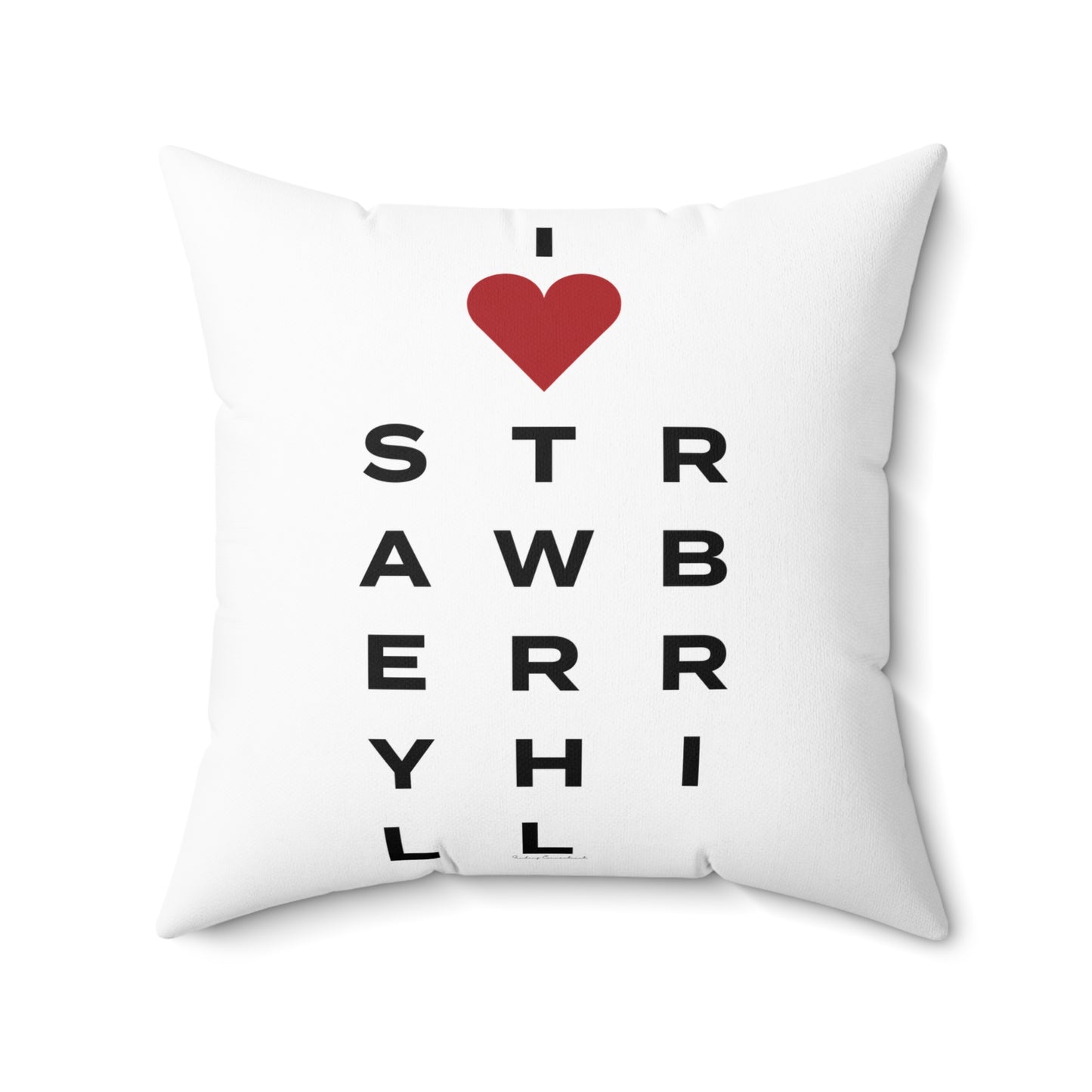 Strawberry Hill Vision Spun Polyester Square Pillow