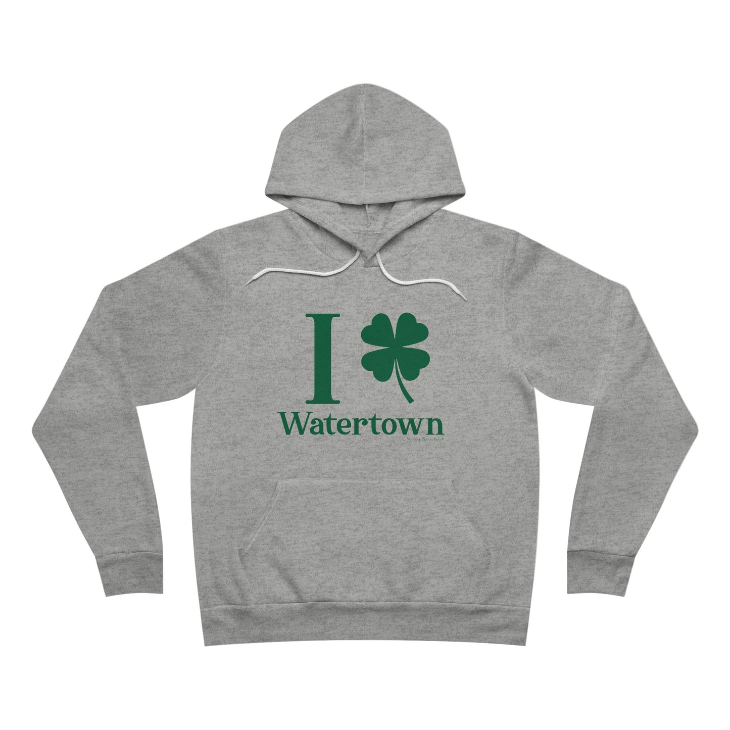 I Clover Watertown Unisex Sponge Fleece Pullover Hoodie