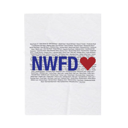 New Fairfield Love Velveteen Plush Blanket