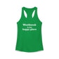 Westbrook is My Happy Place Women's Ideal Racerback Tank Top