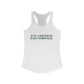 Just a kid from East Norwalk Women's Ideal Racerback Tank Top