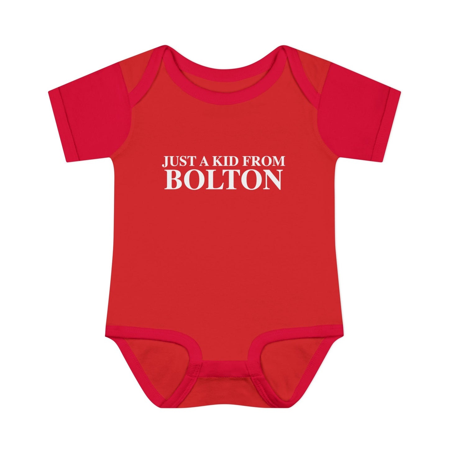 Just a kid from Columbia Infant Baby Rib Bodysuit