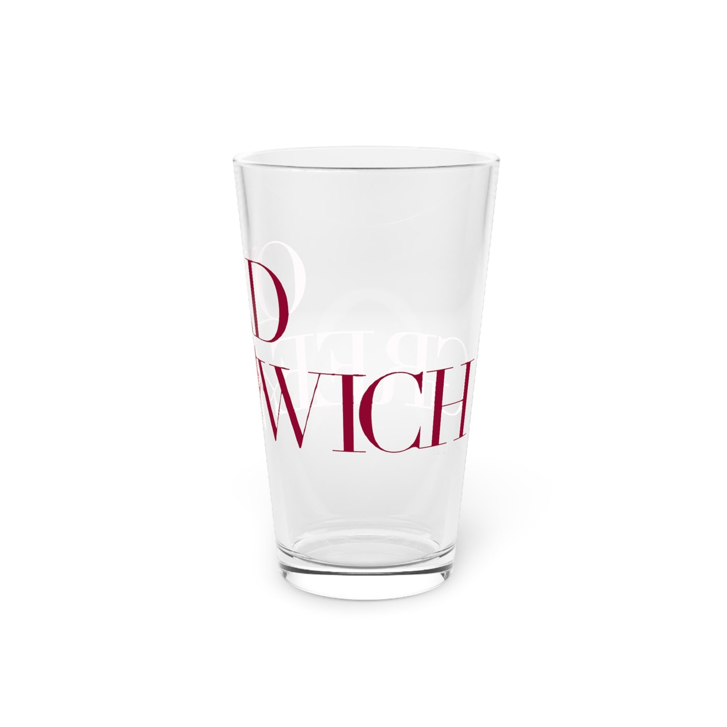 41 Tilt Old Greenwich Pint Glass, 16oz