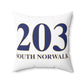 203 South Norwalk Spun Polyester Square Pillow