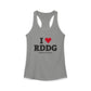 I Heart RDDG Women's Ideal Racerback Tank Top