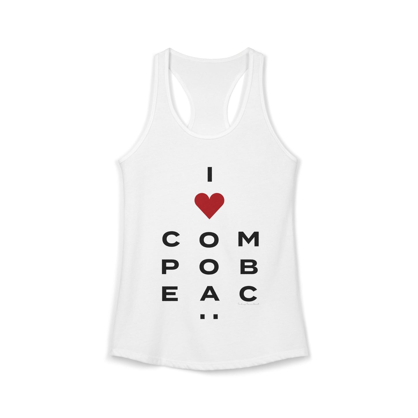 Compo Beach Vision Women's Ideal Racerback Tank Top
