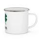 I Clover Meriden Enamel Camping Mug