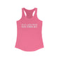 Just a kid from Southbury Women's Ideal Racerback Tank Top
