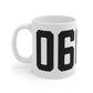 06088 East Windsor Connecticut Zip Code Mug 11oz