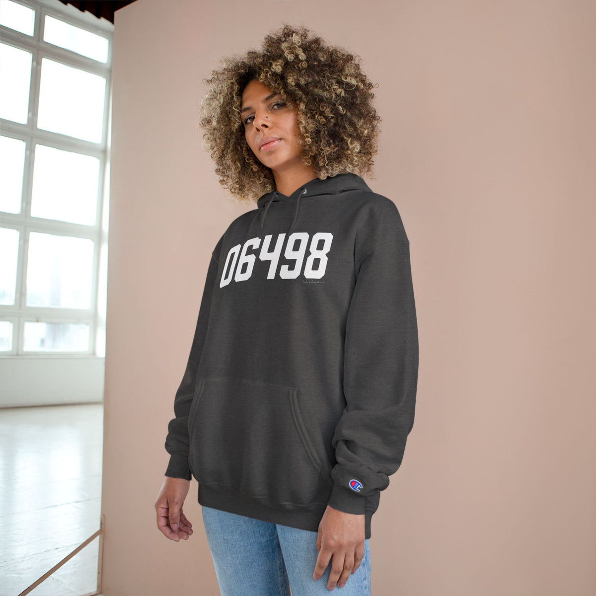 06498 Westbrook CT Zip Code Champion Hoodie