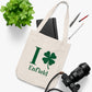 I Clover Enfield Organic Canvas Tote Bag