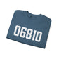 06810 Danbury CT Zip Code Unisex Heavy Blend™ Crewneck Sweatshirt