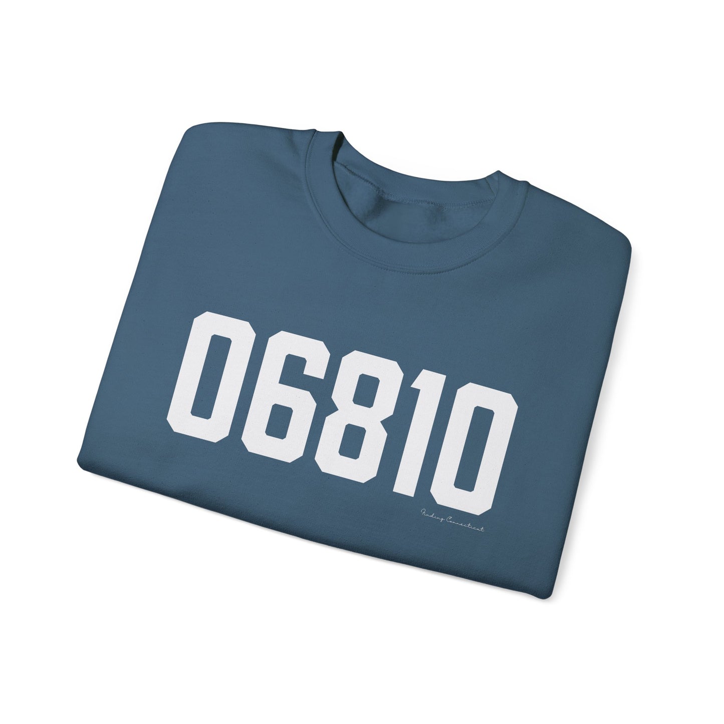 06810 Danbury CT Zip Code Unisex Heavy Blend™ Crewneck Sweatshirt