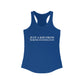 Just a kid from North Stonington Women's Ideal Racerback Tank Top