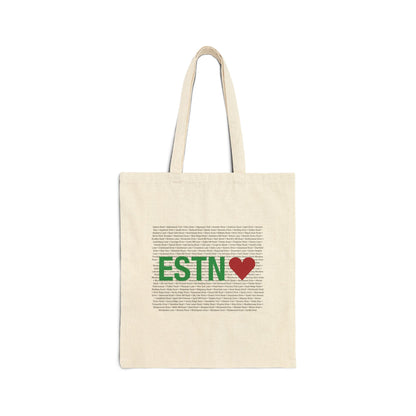 Easton Love Cotton Canvas Tote Bag