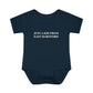 Just a kid from East Hartford Infant Baby Rib Bodysuit