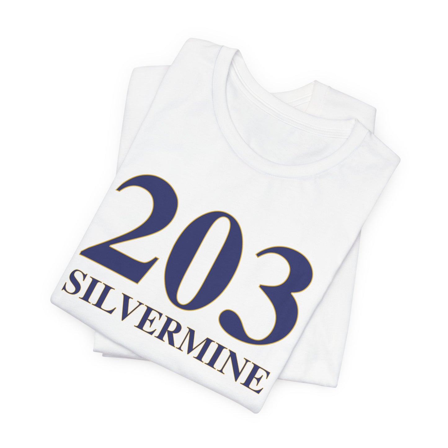 203 Silvermine Unisex Jersey Short Sleeve T-Shirt