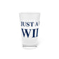 Just a kid from Wilton Pint Glass, 16oz