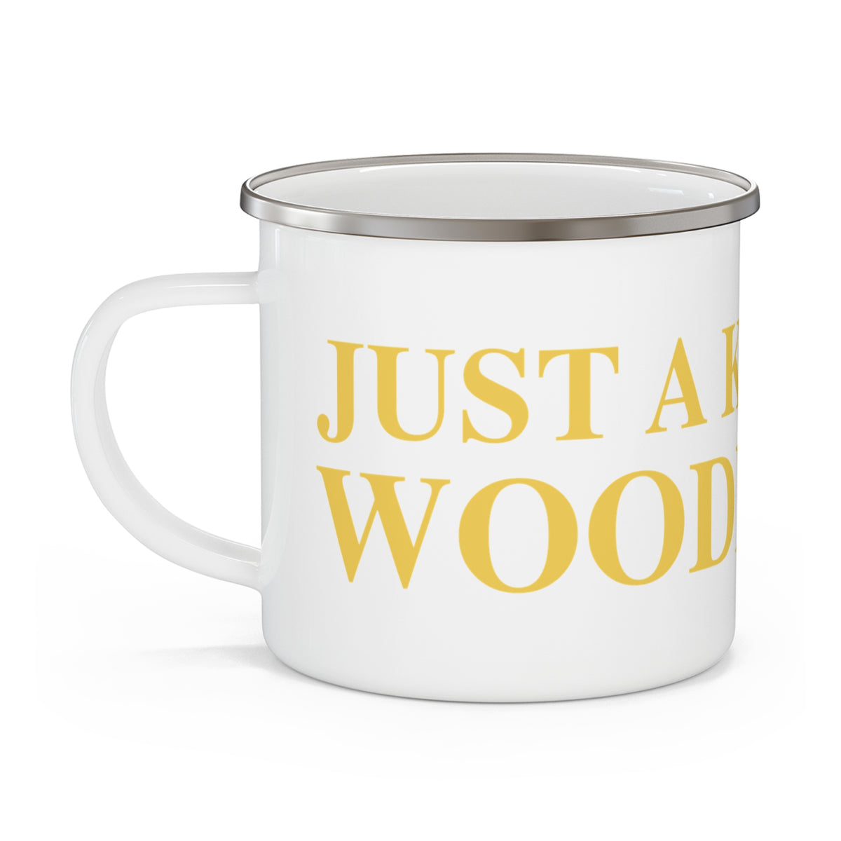 Just a kid from Woodbridge Enamel Camping Mug