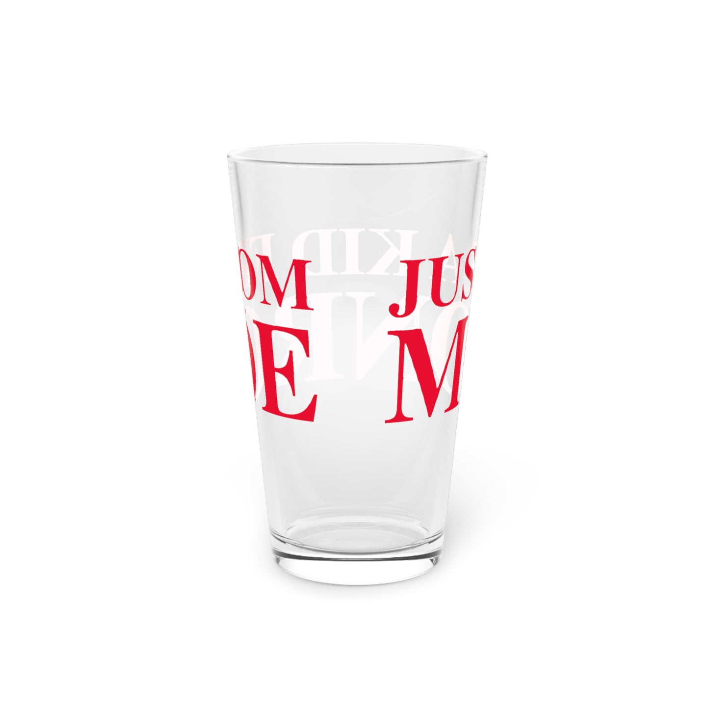 Just a kid from Monroe Pint Glass, 16oz