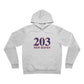 203 New Haven Red, White & Blue Unisex Sponge Fleece Pullover Hoodie