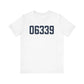 06339 Ledyard Connecticut Zip Code Unisex Jersey Short Sleeve T-Shirt