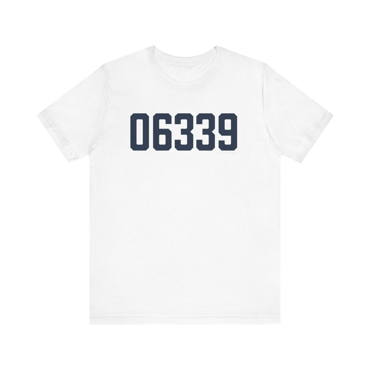 06339 Ledyard Connecticut Zip Code Unisex Jersey Short Sleeve T-Shirt