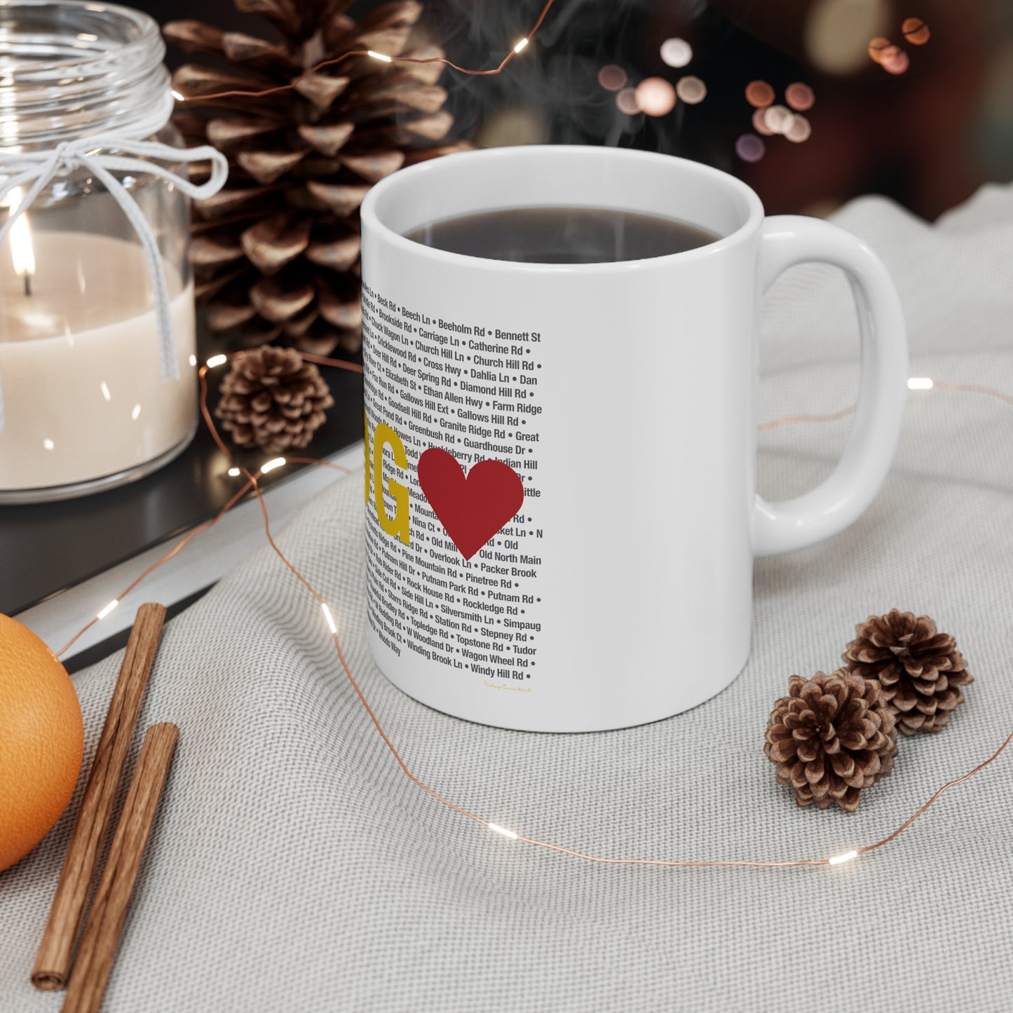 Redding Love  Mug 11oz