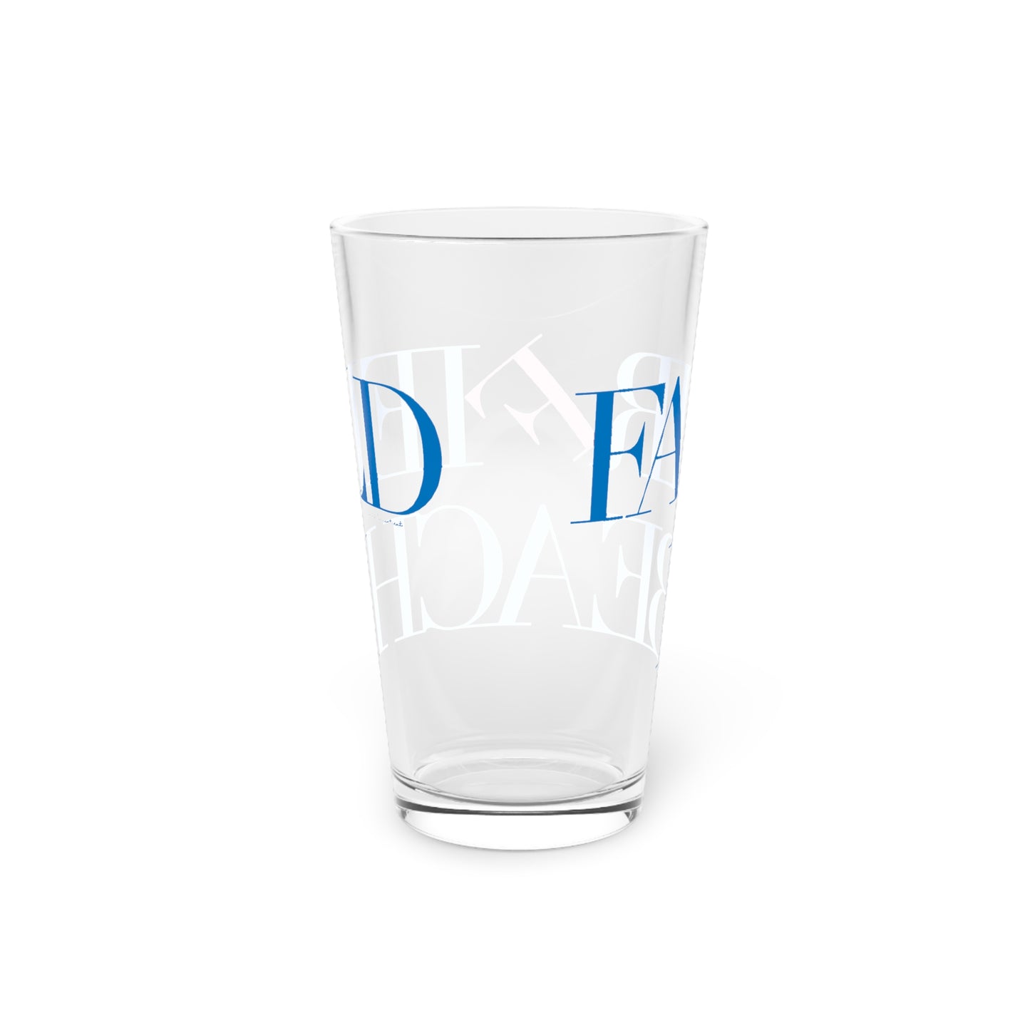 41 Tilt Fairfield Beach Pint Glass, 16oz