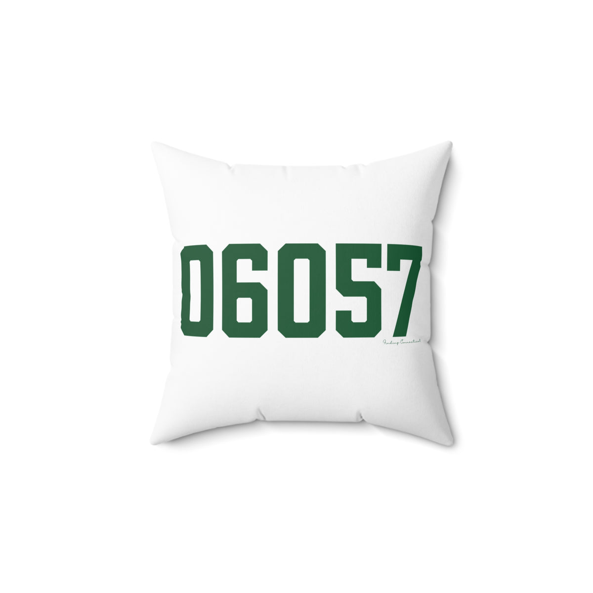 06057 New Hartford Connecticut Zip Code Polyester Square Pillow