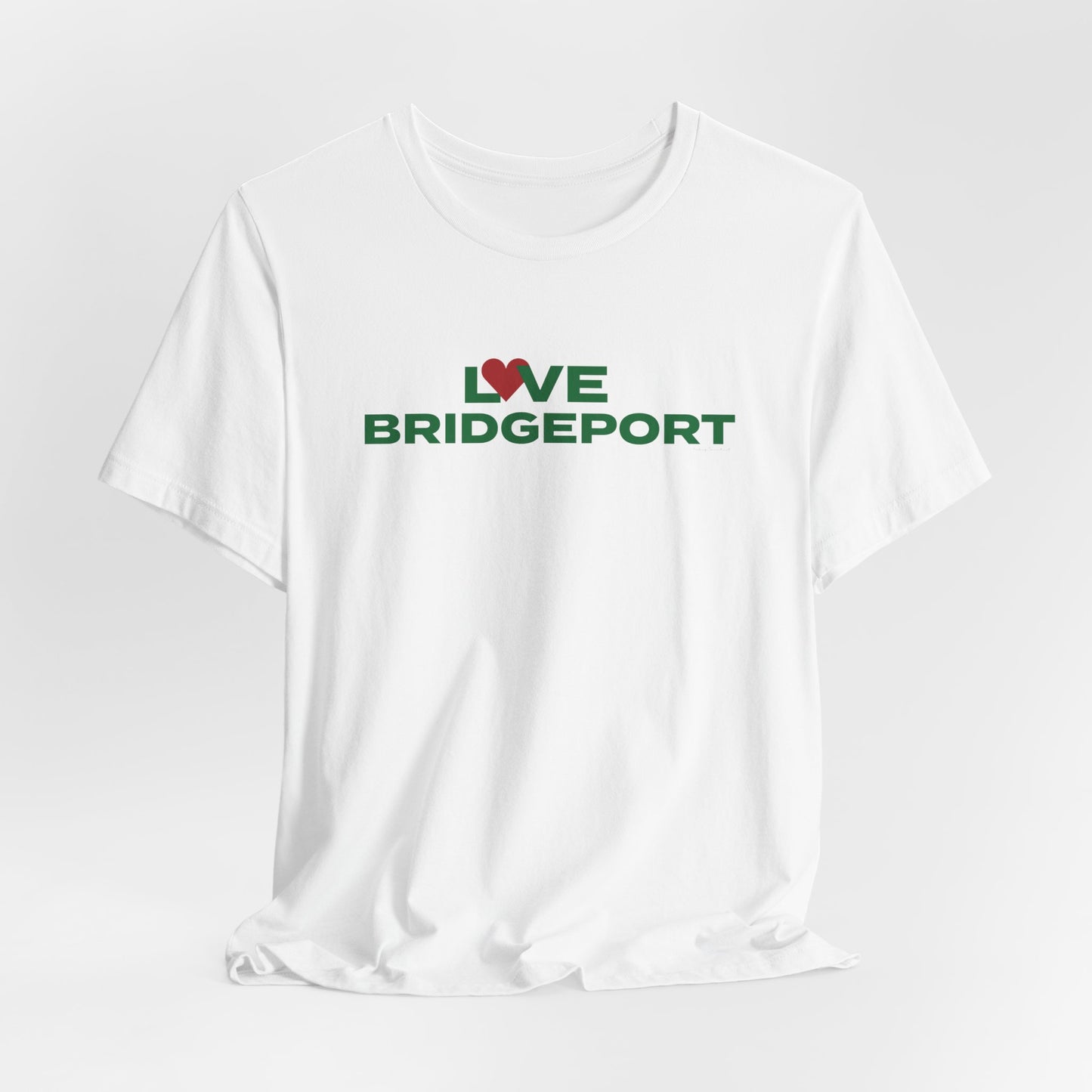 Love Bridgeport Unisex Jersey Short Sleeve T-Shirt