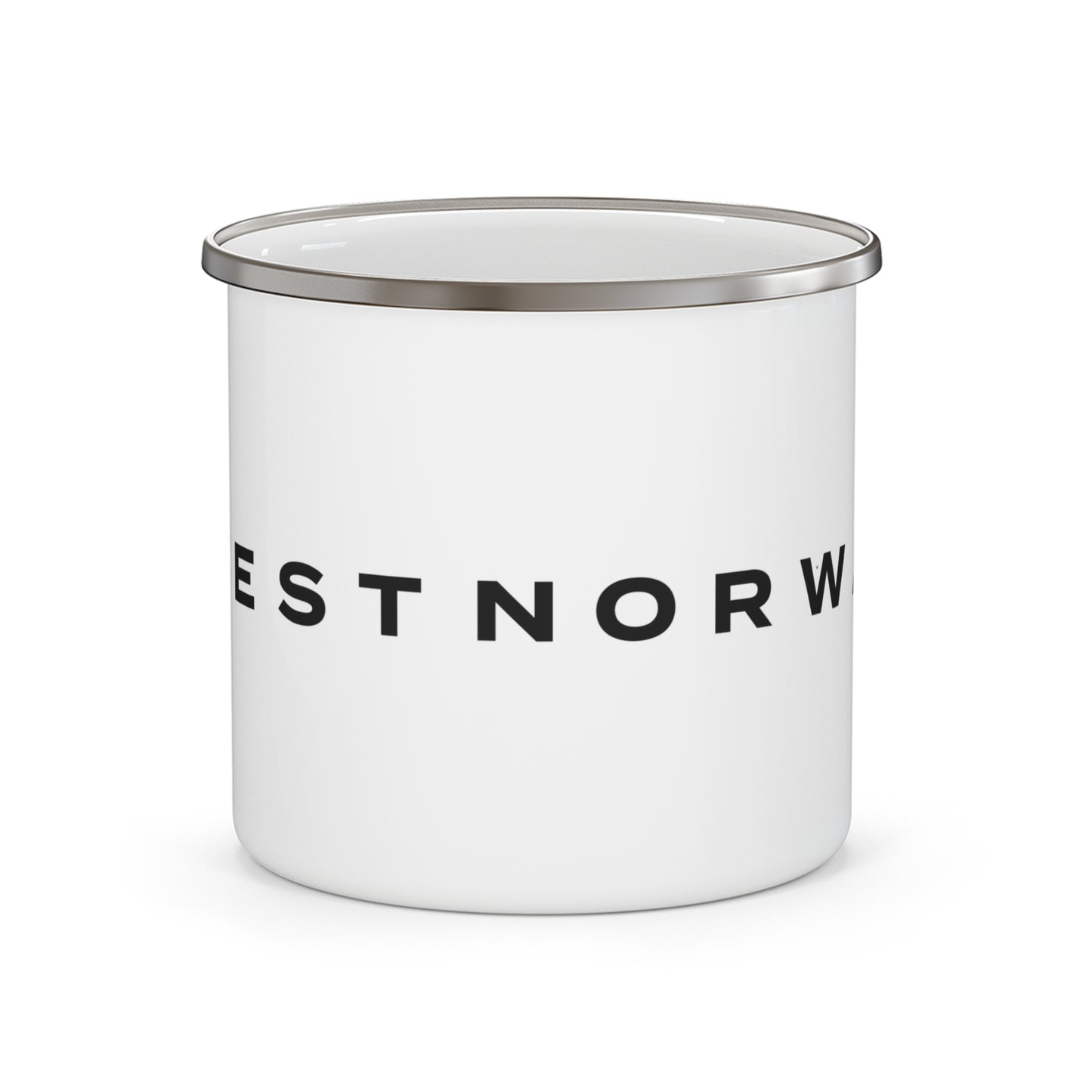 West Norwalk Vision Enamel Camping Mug