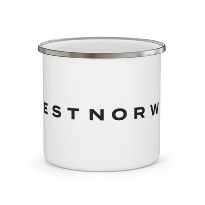 West Norwalk Vision Enamel Camping Mug