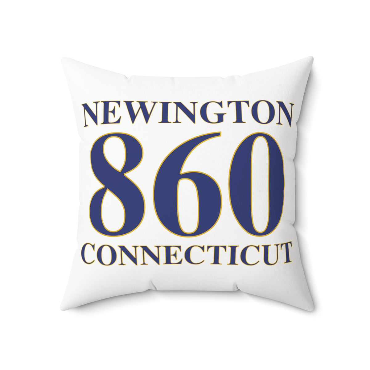 Newington 860 Connecticut Polyester Square Pillow