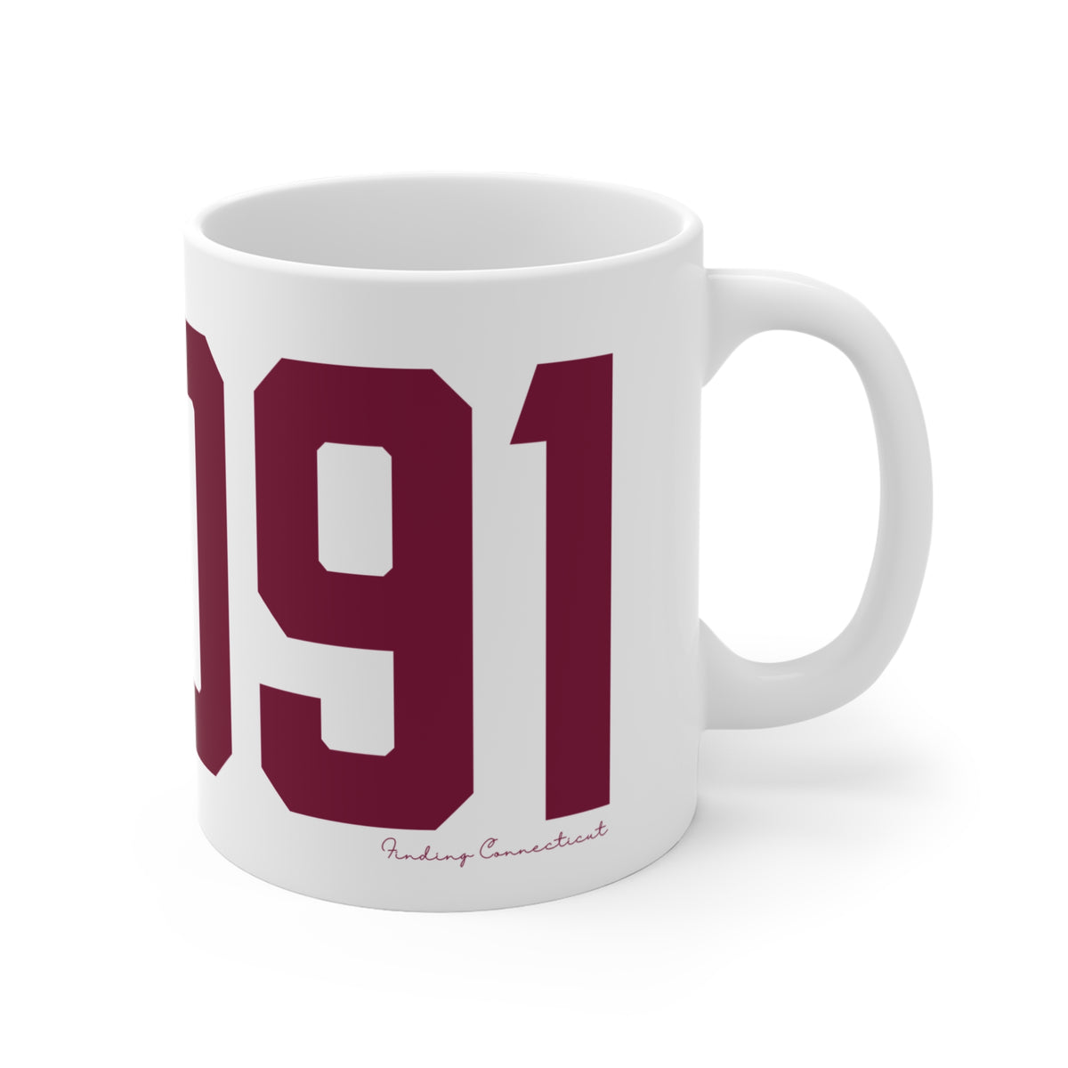 06091 Hartland Connecticut Zip Code Mug 11oz