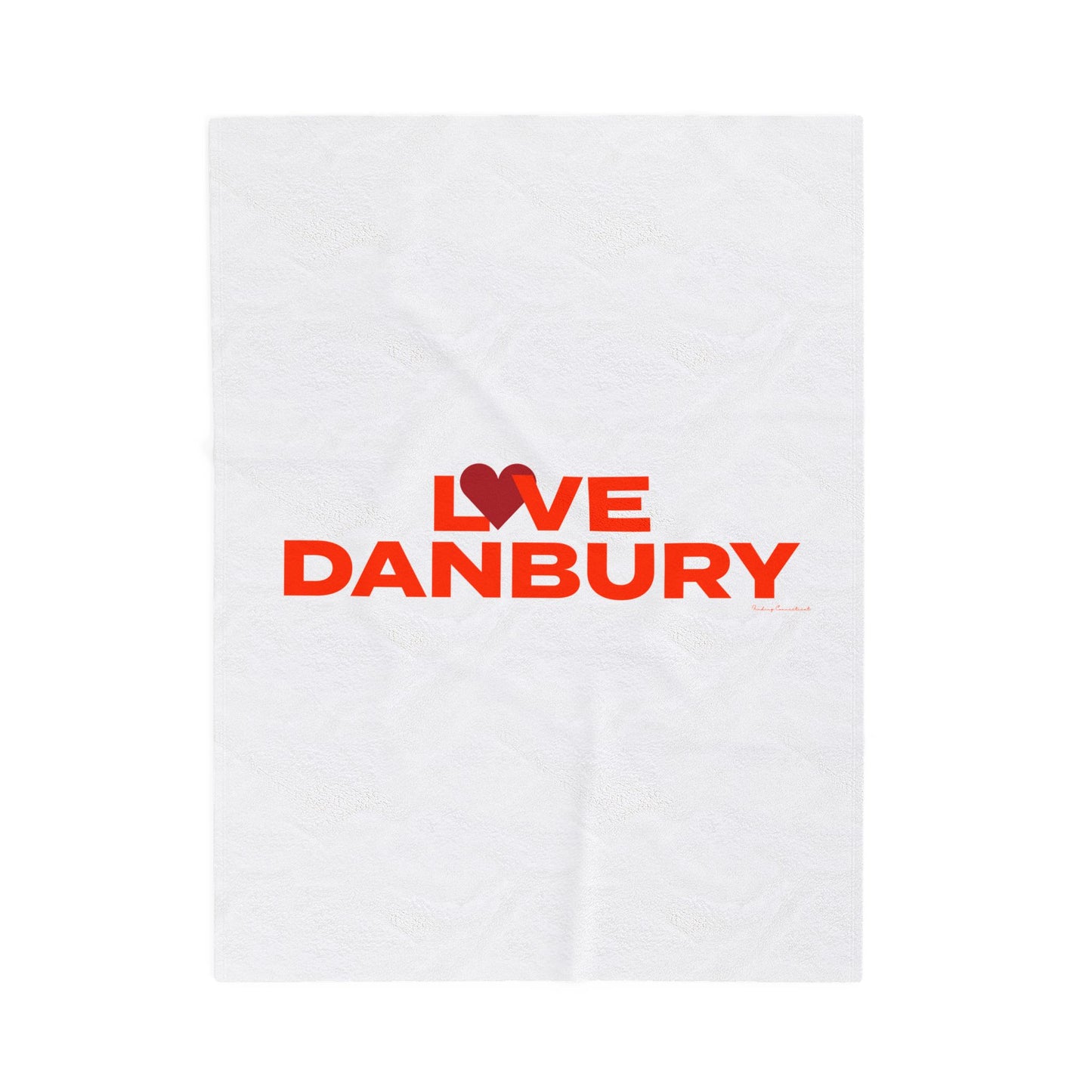 Love Danbury Velveteen Plush Blanket